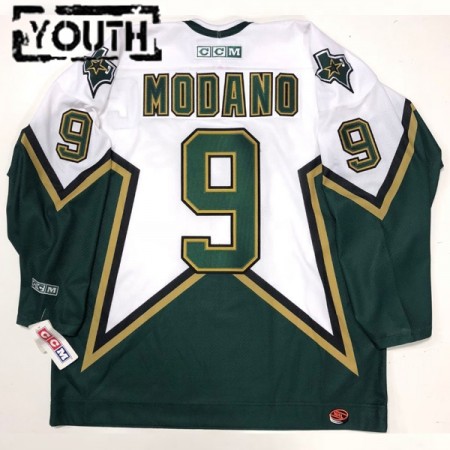 Dětské Hokejový Dres Dallas Stars Mike Modano 9 CCM Throwback Home Authentic